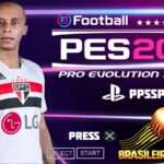 PES 2021 PPSSPP ANDROID BRASILEIRÃO A e B ELENCOS FACES REALISTAS SUL AMERICANA & LIBERTADORES