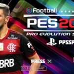 JOGO DE FUTEBOL PES 2022 COM BRASILEIRÃO A e B + EUROPEUS PPSSPP ANDROID