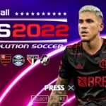 PES 2022 PPSSPP ANDROID ESTILO PS5 EUROPEUS FACES CURSOR ATUALIZADOS