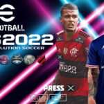 FIFA 22 MOD PES 2022 PPSSPP ANDROID ESTILO PS5 EUROPEUS NOVAS TRANSFERÊNCIAS FACES ATUALIZADOS