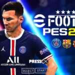 eFOOTBALL PES 2022 PPSSPP ANDROID ESTILO PS5 EUROPEUS NOVAS TRANSFERÊNCIAS + KITS 21-22 ATUALIZADOS