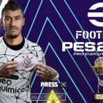 eFOOTBALL PES 2022 PPSSPP ANDROID ESTILO PS5 GRÁFICOS EUROPEUS NOVAS TRANSFERÊNCIAS FACES + KITS 22