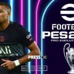 eFOOTBALL PES 2022 PPSSPP ANDROID ESTILO PS5 GRÁFICOS EUROPEUS NOVAS TRANSFERÊNCIAS FACES ATUALIZADO