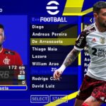 eFOOTBALL PES 2022 PPSSPP ANDROID ESTILO PS5 EUROPEUS NOVAS CONTRATAÇÕES TATUAGENS & KITS 2022