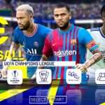 eFOOTBALL PES 2022 PPSSPP ANDROID GRÁFICOS ESTILO PS5 EUROPEUS & CONTRATAÇÕES RECENTES + KITS 2022