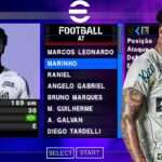 EFOOTBALL PES 2022 PARA PPSSPP ANDROID BRASILEIRÃO A e B EUROPEUS ELENCOS 22 • NARRAÇÃO GALVÃO BUENO