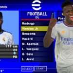 eFOOTBALL PES 2022 PPSSPP ANDROID ESTILO PS5 GRÁFICOS EUROPEUS VERSÃO ELENCOS & FACES REALISTAS 2022