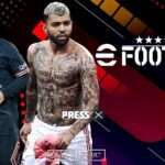 eFOOTBALL PES 2022 PPSSPP ESTILO PS5 GRÁFICOS EUROPEUS NOVAS FACES REALISTAS ELENCOS & KITS 2022