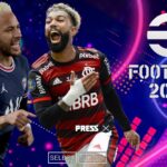 eFOOTBALL PES 2022 PPSSPP BRASILEIRÃO + EUROPEUS ELENCOS COMPLETOS FACES REALISTAS & KITS 22/23