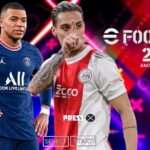 EFOOTBALL PES 2022 PPSSPP EUROPEUS GRÁFICOS PS5 NOVAS FACES REALISTAS ELENCOS PENTEADOS & KITS 2023