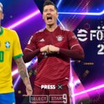 eFOOTBALL PES 2022 PPSSPP ANDROID EUROPEUS GRÁFICOS ESTILO PS5 FACES REALISTAS ELENCOS + KITS 22/23