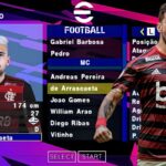 EFOOTBALL PES 2022 PPSSPP ANDROID BRASILEIRÃO • EUROPEUS DIVERSAS FACES REALISTAS CLUBES & KITS 22