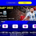 EFOOTBALL PES 2022 PPSSPP BRASILEIRÃO + EUROPEUS ELENCOS FACES REALISTAS REALISTAS • NARRAÇÃO BR