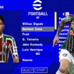 EFOOTBALL PES 2022 PPSSPP BRASILEIRÃO + EUROPEUS ELENCOS NOVAS CHUTEIRAS FACES ULTRA REALISTAS 22/23