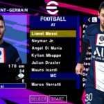 EFOOTBALL PES 2022 PPSSPP BRASILEIRÃO A e B – COPA LIBERTADORES NOVAS FACES ELENCOS + KITS 2022/23