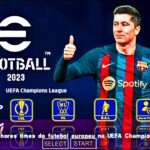 EFOOTBALL PES 2022 PPSSPP PATCH – EUROPEUS ELENCOS FACES REALISTAS + NOVOS KITS 2023 ATUALIZADOS
