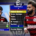 EFOOTBALL PES ™ 2023 PPSSPP BRASILEIRÃO e EUROPEUS ELENCOS FACES REALISTAS ATUALIZADOS + KITS 2023