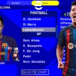 EFOOTBALL ™ PES 2023 PPSSPP – PATCH EUROPEUS e BRASILEIRÃO ELENCOS NOVAS FACES REALISTAS + KITS 2023
