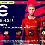 EFOOTBALL ™ PES 2023 PPSSPP PATCH V. EUROPEUS e BRASILEIRÃO ELENCOS FACES REALISTAS + KITS 2023