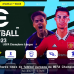 EFOOTBALL PES 2023 PPSSPP ANDROID EUROPEUS e BRASILEIRÃO ELENCOS FACES REALISTAS + KITS 2023