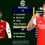 EFOOTBALL PES 2023 PPSSPP ANDROID BETA NOVOS GRÁFICOS EUROPEUS ELENCOS FACES REALISTAS + KITS 2023
