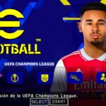 EFOOTBALL PES 2023 PPSSPP ESTILO PS5 • GRÁFICOS • EUROPEUS ELENCOS NOVAS FACES REALISTAS + KITS 23