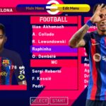 EFOOTBALL PES 2023 PPSSPP DOWNLOAD BRASILEIRÃO e EUROPEUS LIBERTADORES FACES ELENCOS + KITS 2023