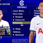 EFOOTBALL PES 2023 PPSSPP PATCH BRASILEIRÃO e EUROPEUS ELENCOS FACES REALISTAS + KITS 2023