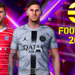 EFOOTBALL PES 2023 PPSSPP PATCH BRASILEIRÃO e EUROPEUS ELENCOS FACES REALISTAS + KITS 2023