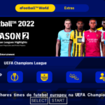 EFOOTBALL PES 2022 PPSSPP BRASILEIRÃO A e B e SULAMERICANO NOVAS FACES REALISTAS ELENCOS + KITS 2023