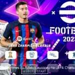 EFOOTBALL PES 2023 PPSSPP V PATCH EUROPEUS FACES REALISTAS NOVAS TRANSFERÊNCIAS 2022 + KITS 22/23