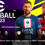 EFOOTBALL PES 2023 PPSSPP PATCH 2K BRASILEIRÃO e EUROPEUS NOVAS FACES REALISTAS ELENCOS + KITS 2023