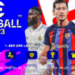 EFOOTBALL PES 2023 PPSSPP V PATCH EUROPEUS NOVAS FACES REALISTAS CÂMERA PS4 ELENCOS + KITS 2023