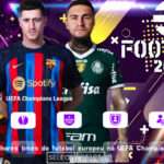 EFOOTBALL PES 2023 PPSSPP PATCH V BRASILEIRÃO e EUROPEUS ELENCOS FACES 2K BOLAS ESTÁDIOS + KITS 2023
