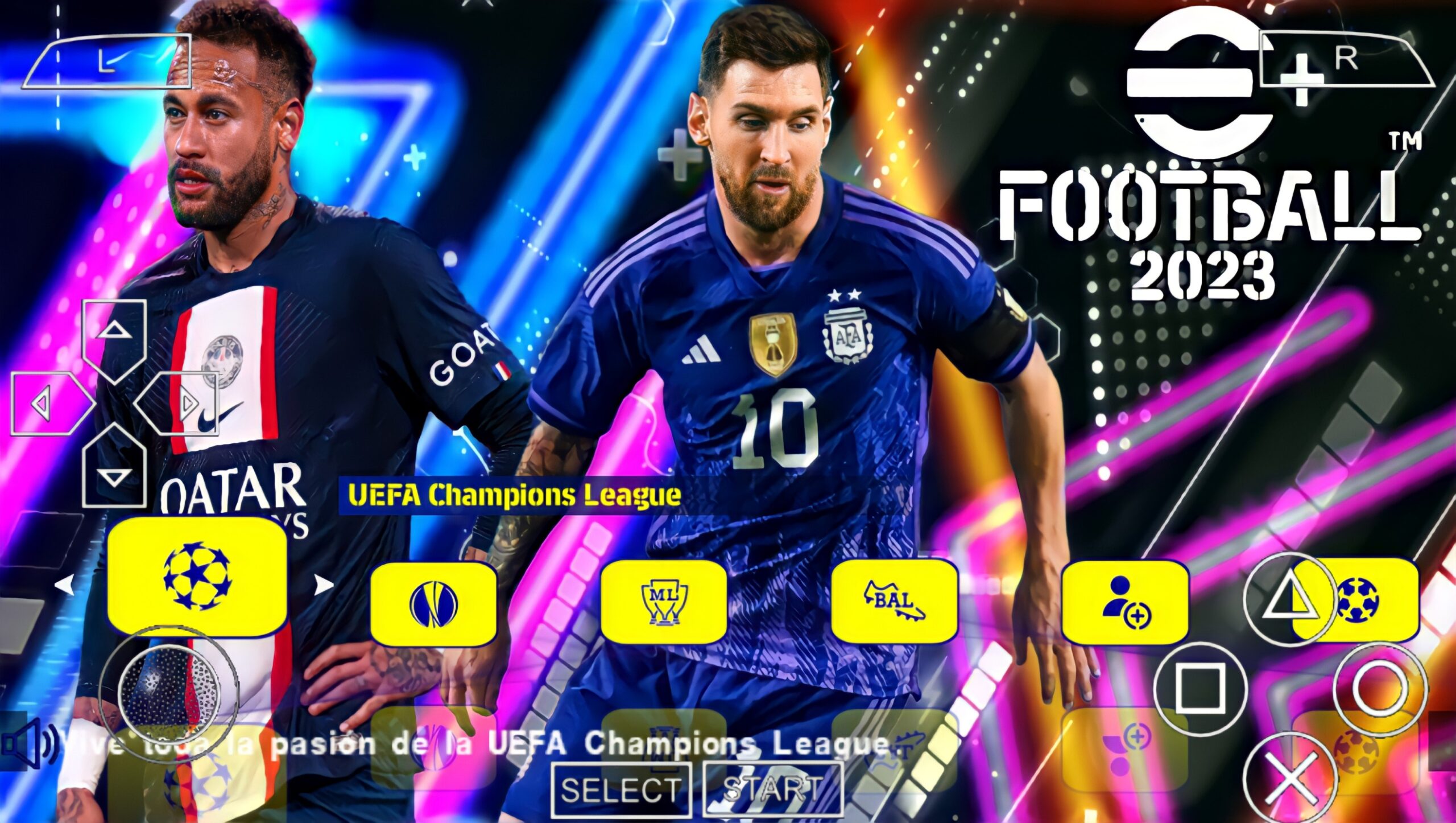 ✓ eFootball PES 2023 PPSSPP Atualizado C/ Gráficos Realistas +