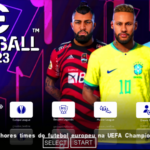 EFOOTBALL PES 2023 PPSSPP PATCH EUROPEUS NOVAS FACES REALISTAS ELENCOS ATUALIZADOS + KITS 22/23