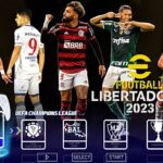 EFOOTBALL PES 2023 PPSSPP ANDROID OFFLINE CAMERA PS5 EUROPEUS FACES REALISTAS ELENCOS + KITS 23