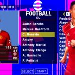 EFOOTBALL PES 2023 PPSSPP ANDROID OFFLINE CAMERA PS5 EUROPEUS FACES REALISTAS ELENCOS + KITS 23