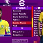 EFOOTBALL PES 2023 PPSSPP ANDROID PATCH EUROPEUS NOVAS FACES PENTEADOS SELEÇÃO ESTÁDIOS + KITS 23 ATUALIZADOS