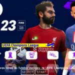 EFOOTBALL PES 2023 MOBILE PARA ANDROID NOVOS GRÁFICOS e MENU PS5 OFFLINE | MOD FIFA 16 EFOOTBALL 23