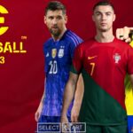EFOOTBALL PES 2023 PPSSPP EUROPEUS e BRASILEIRÃO NOVAS FACES ELENCOS SELEÇÃO ATUALIZADOS