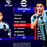 PES 2023 PPSSPP BRASILEIRÃO e EUROPEUS 100% ATUALIZADOS NOVAS FACES REALISTAS • TATUAGENS + KITS 23