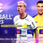 EFOOTBALL PES 2023 PPSSPP BRASILEIRÃO e EUROPEUS NOVAS FACES REALISTAS • ELENCOS 100% ATUALIZADOS