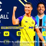 EFOOTBALL PES 2023 PPSSPP EUROPEUS LIBERTADORES ELENCOS NOVAS FACES REALISTAS ESTÁDIOS BOLAS + KITS 23