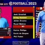 ☆ EFOOTBALL PES 2023 PPSSPP PATCH COM BRASILEIRÃO e EUROPEUS NOVAS TRANSFERÊNCIAS FACES 2K + KITS 23