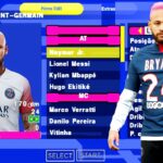 EFOOTBALL PES 2023 PPSSPP COM BRASILEIRÃO e EUROPEUS UCL NOVAS FACES REALISTAS CLUBES ATUALIZADOS