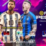 EFOOTBALL PES 2023 PPSSPP BRASILEIRÃO e EUROPEUS NOVAS FACES REALISTAS ELENCOS ATUALIZADOS + KITS 24