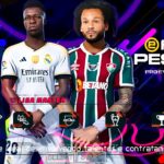 EFOOTBALL PES 2023 PPSSPP BRASILEIRÃO e EUROPEUS NOVAS FACES REALISTAS ELENCOS ATUALIZADOS + KITS 24