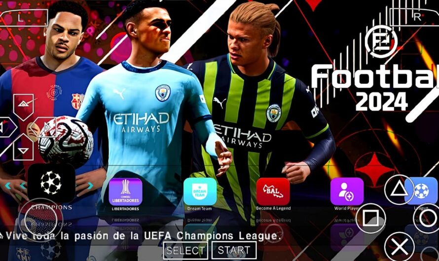 EFOOTBALL PES 2024 PPSSPP EUROPEUS NOVAS FACES 2K ELENCOS 100% ATUALIZADOS + KITS 24/25