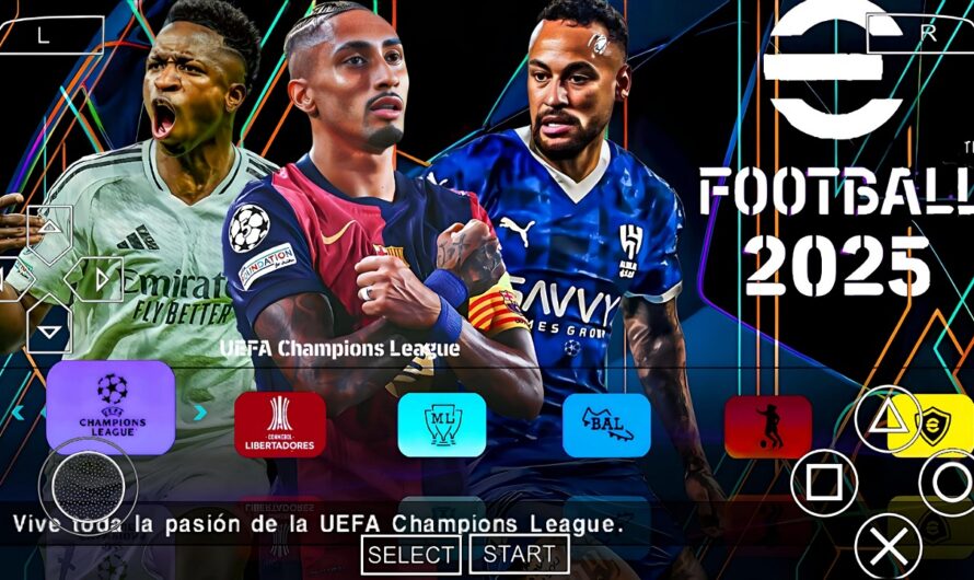 EFOOTBALL PES 2025 PPSSPP EUROPEUS ELENCOS 100% ATUALIZADOS FACES REALISTAS + KITS 24/25